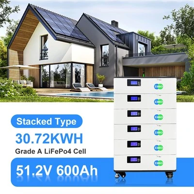 48V اسٹیکڈ لائفپو 4 بیٹری 600AH 30KWH لتیم آئرن بیٹریاں