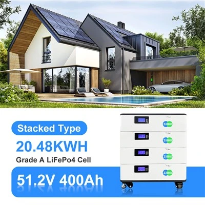 چائنا فیکٹری لائفپو 4 بیٹری 51.2V 400AH 20KWH لتیم بیٹریاں
