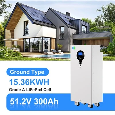 لتیم بیٹری 51.2V 300AH 15KWH شمسی LIFEPO4 بیٹری