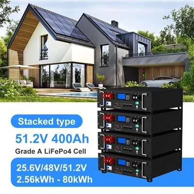 ریک ماونٹڈ 20KWH 400AH 51.2V اعلی صلاحیت لتیم بیٹری پیک