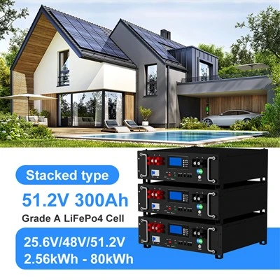زیڈ بی پاور اسٹیک ایبل 51.2V 300AH لتیم بیٹری 6000 سائیکل لائف 15KWH